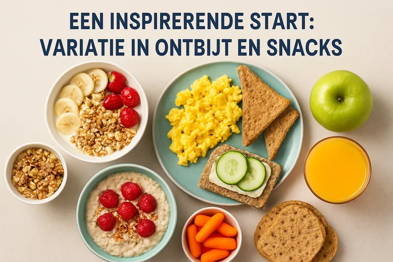 Een inspirerende start: variatie in ontbijt en snacks